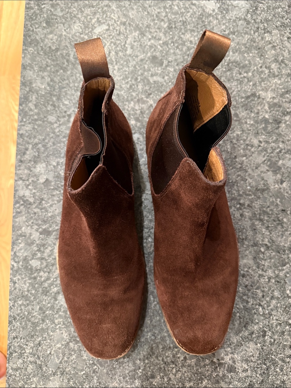 J. Crew Men's Brown Suede Chukka Boots